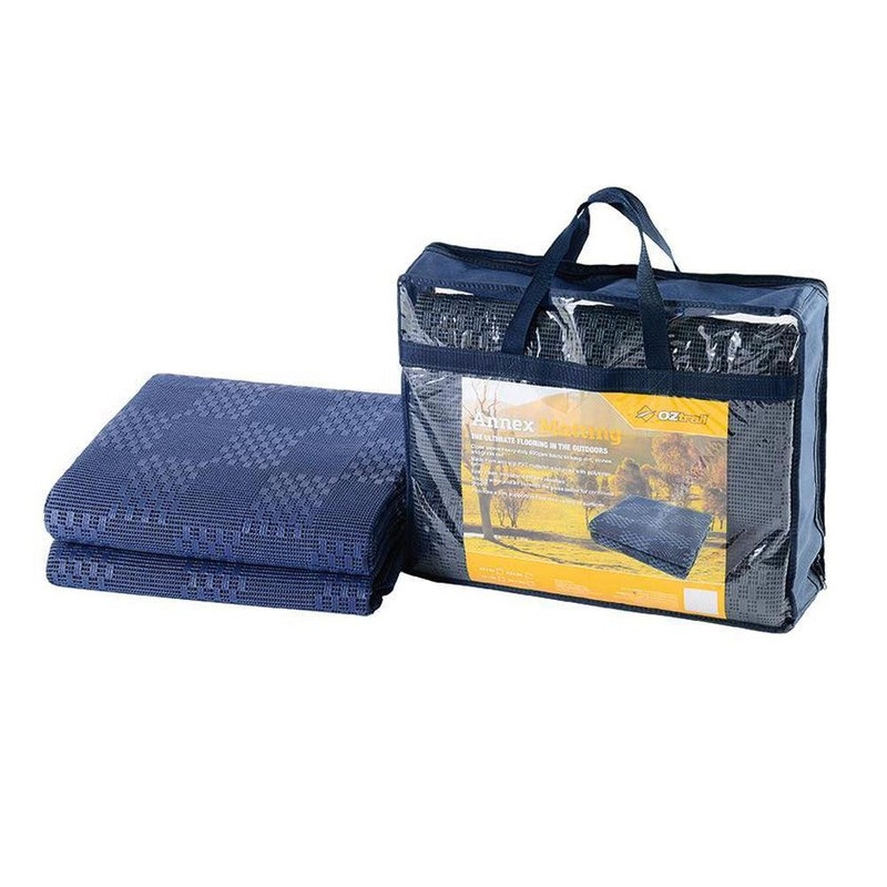 OZTRAIL Annex Matting - Blue | 2.5X4 Meters | Mould, Mildew And UV Resistant | Firm Supportive Floor