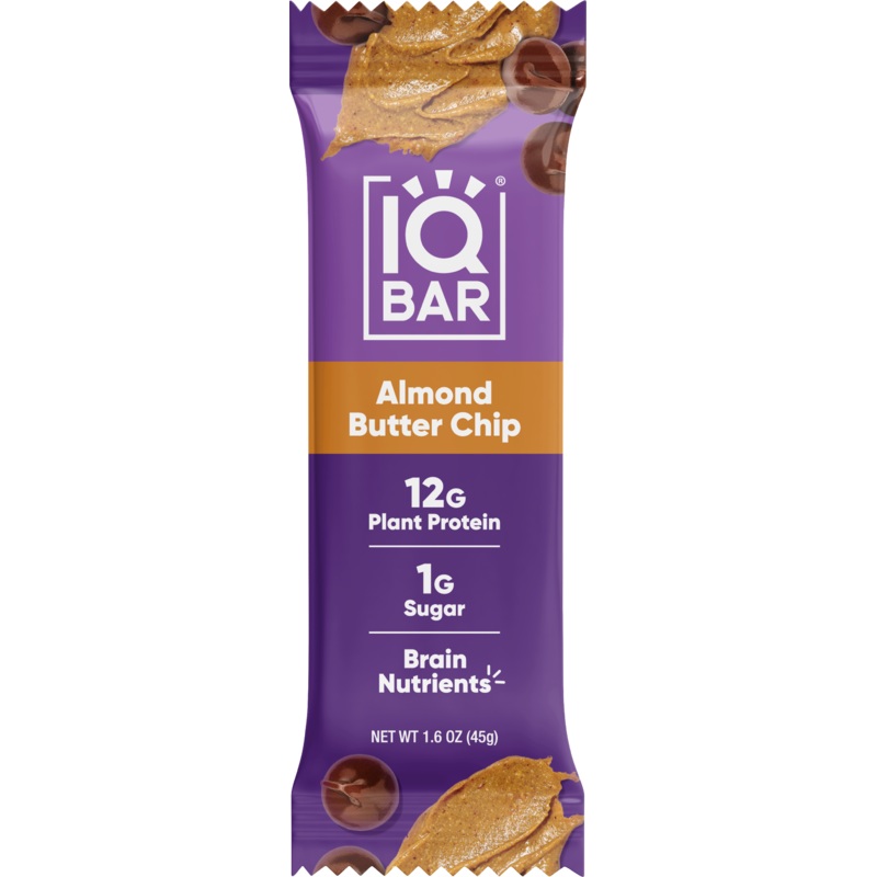IQ BAR Almond Butter Chip Protein Bar