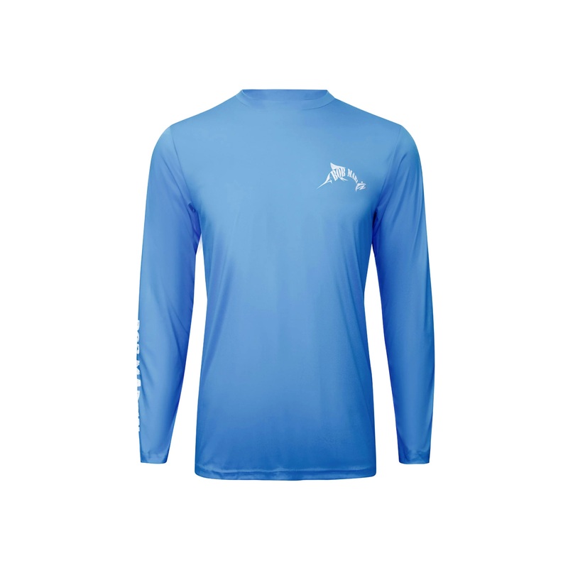 BOB MARLIN GEAR Men's Performance Shirt King Bob - Size - Triple Extra Large - Blue