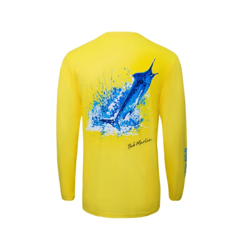 BOB MARLIN GEAR Men's Performance Shirt Ocean Marlin