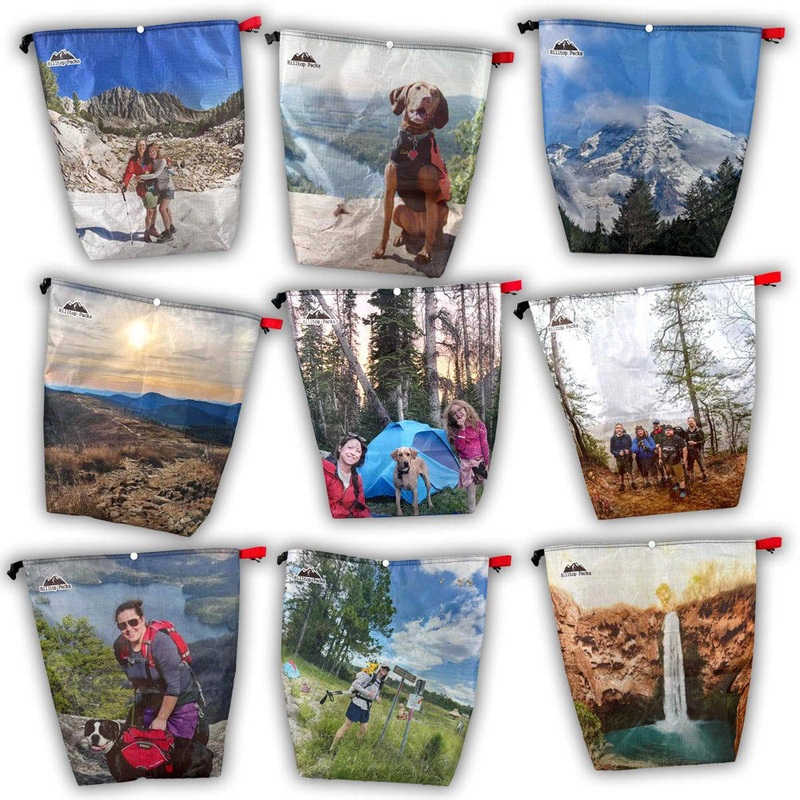 Food Bags w/ Custom Printing (Challenge D50T fabric) Bear Bag