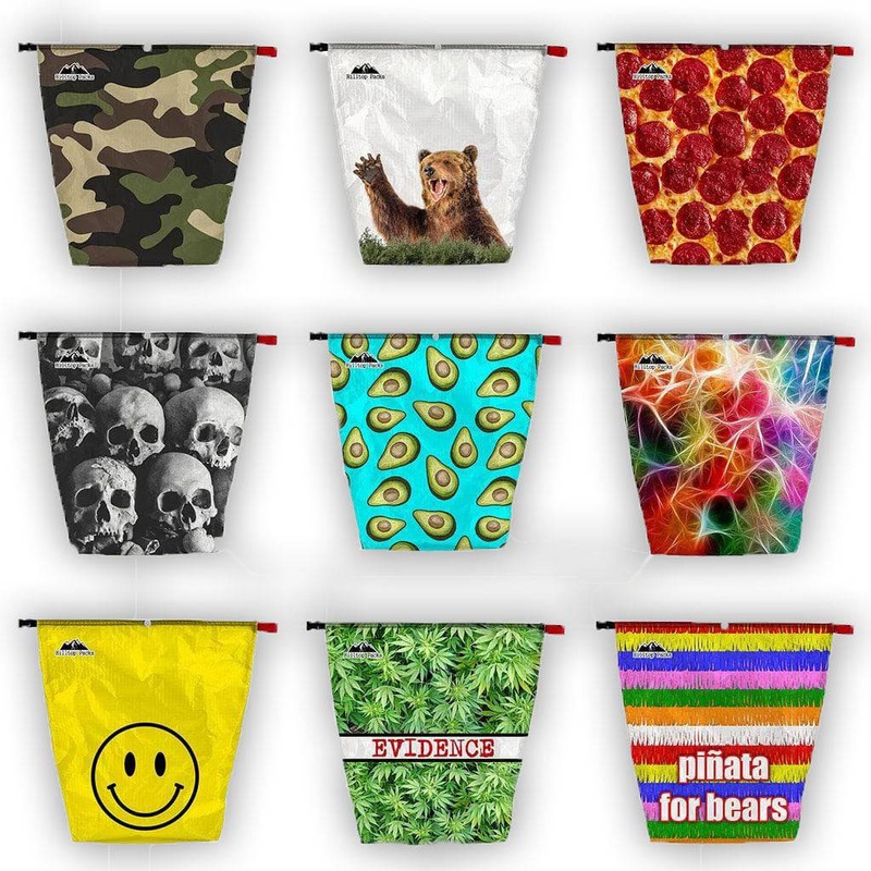Food bags w/ Pre-Printed Patterns (bear bags)