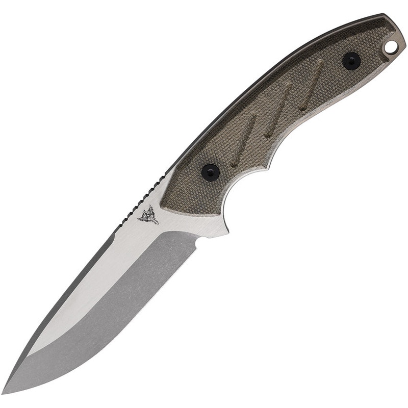 Dirty Bird Knives Chingaso Fixed Blade Knife Green Micarta Stainless CHG220202   - On Sale