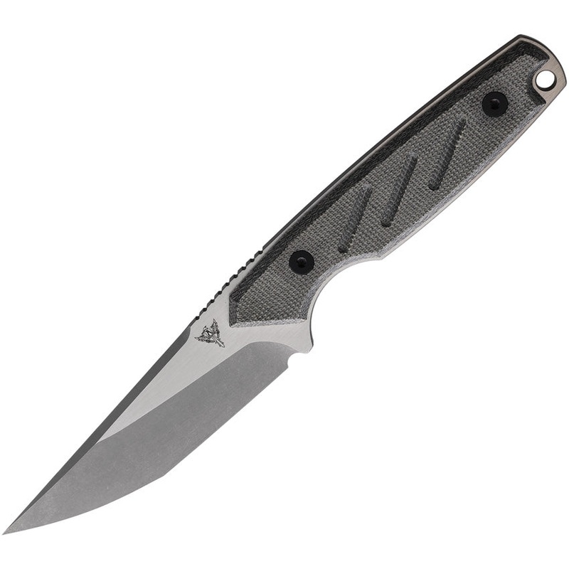 Dirty Bird Knives Fox Mod III Fixed Blade Knife Black Micarta 154CM FM3220201   - On Sale
