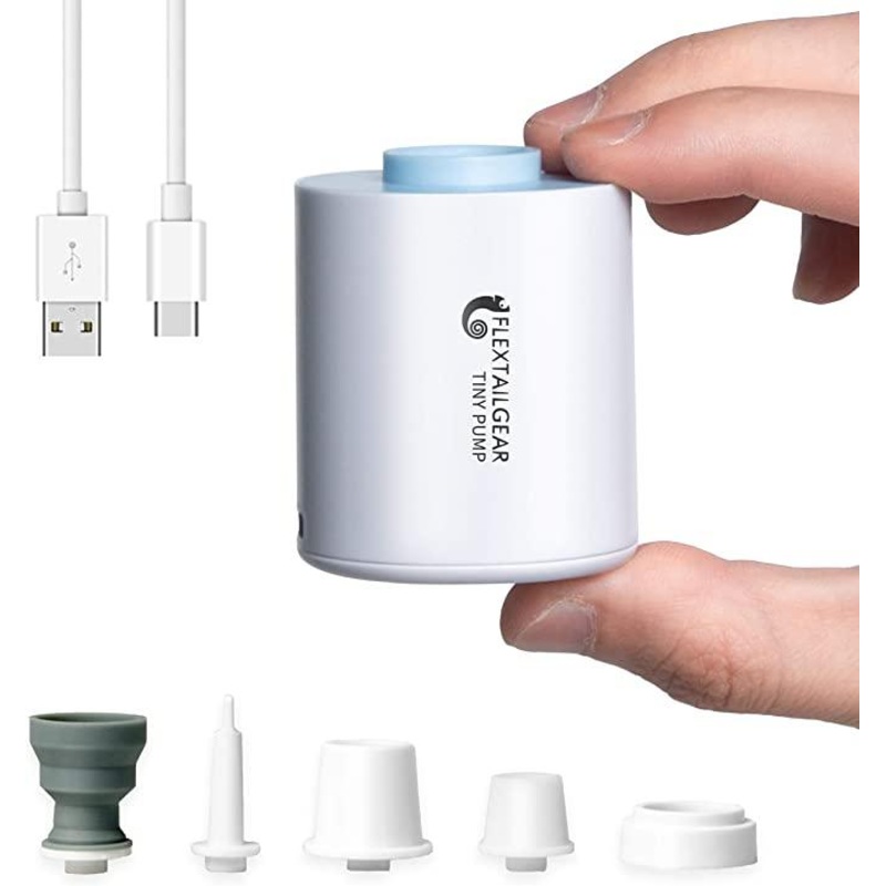 FLEXTAILGEAR Tiny Pump "Original" Portable Air with 1300mAh Battery Rechargeable