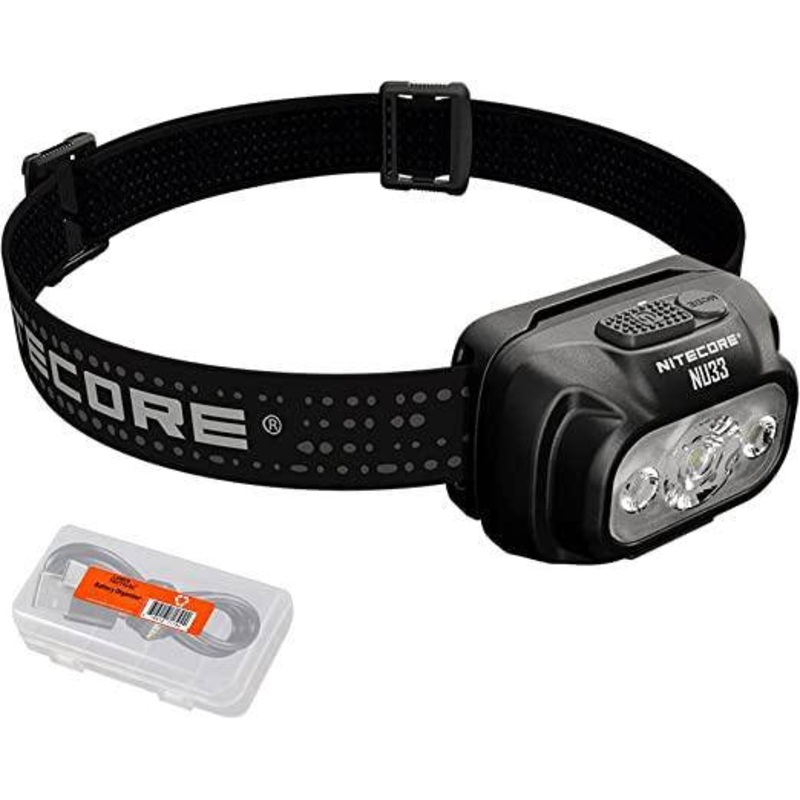 NU33 Nitcore Rechargable Headlamp 700 Lumen USB-C