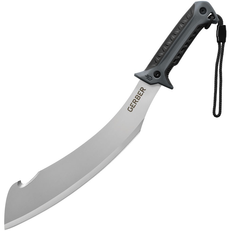 Gerber Broadcut Fixed Blade Knife Black Synthetic Stainless Machete 3153