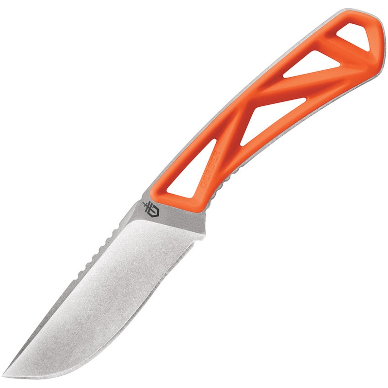 Gerber Exo-Mod Fixed Blade Knife Orange Polypropylene 7Cr17MoV 3916