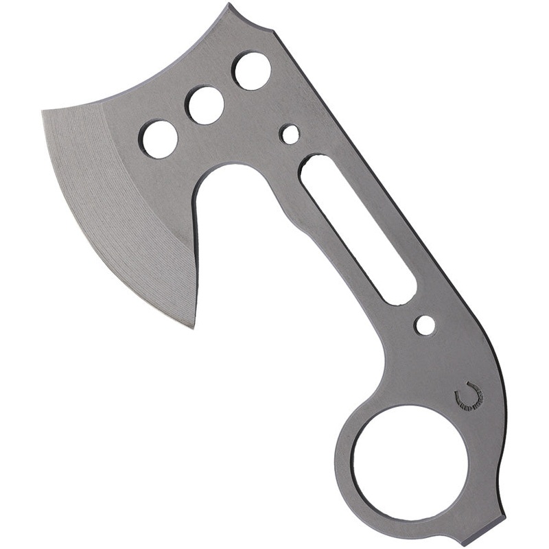 Red Horse Knife Works Karamahawk Barebones Gray D2 Steel Blade w/ Sheath 018   - On Sale
