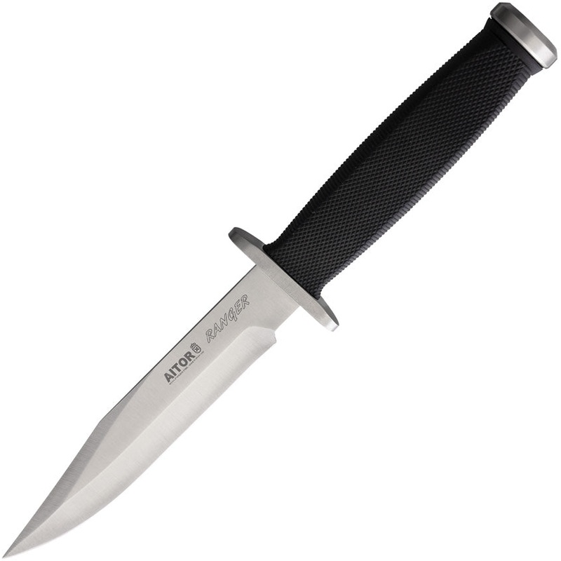 Aitor Ranger Fixed Blade Knife Black Synthetic Stainless Clip Point 16200  -On Sale