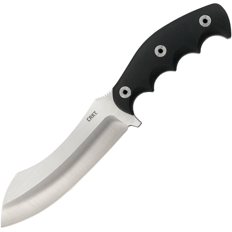 CRKT Catchall Fixed Blade Knife Black Comfortable GRN 8Cr13MoV Steel Blade 2866  -On Sale
