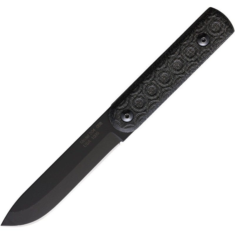 Jason Perry Blade Works Model 204 Puukko Fixed Blade Knife 204mbrlp