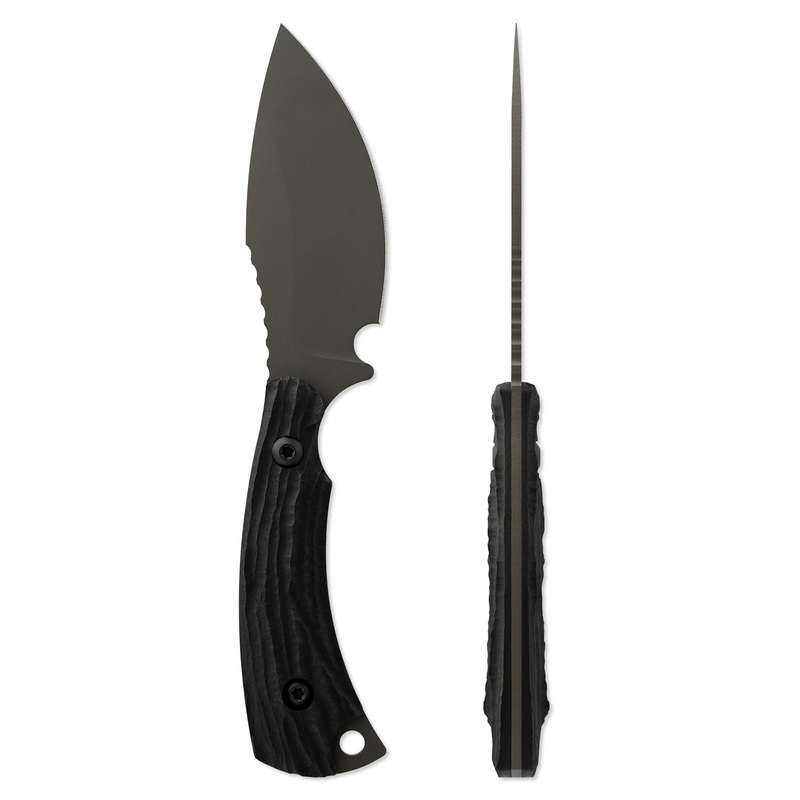 Toor Knives Vellum Spanish Moss Fixed Blade Skinner Knife 6226