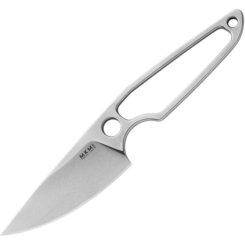 MKM-Maniago Knife Makers Makro 1 Fixed Blade Knife Bohler M390 Drop Pt MA01N
