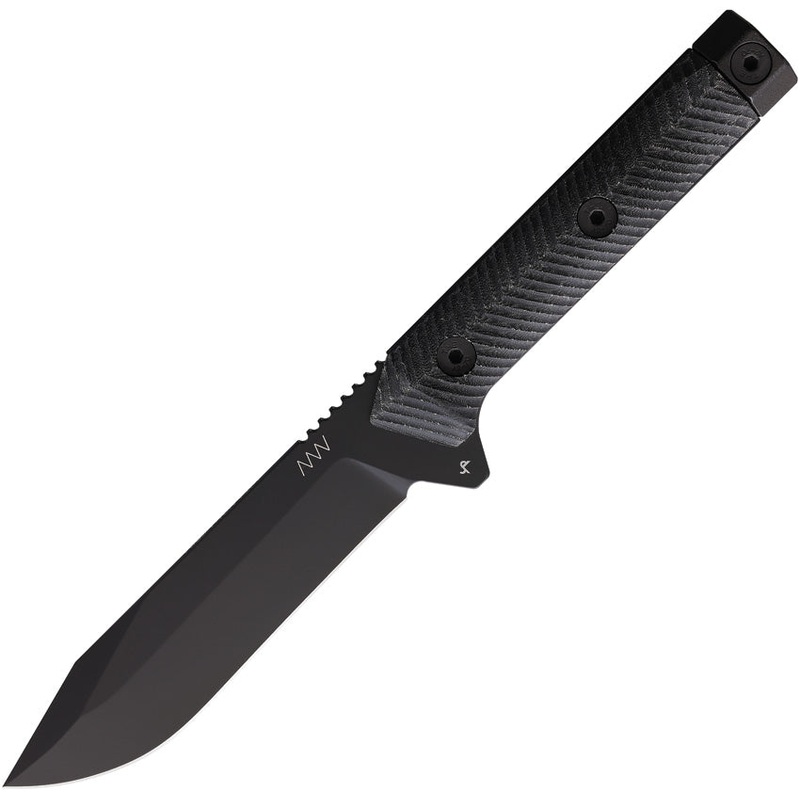 Acta Non Verba Knives M73 Kontos Black Micarta Sleipner Fixed Blade Knife M73002
