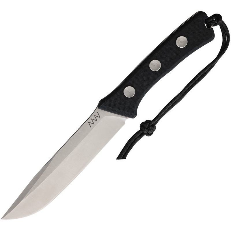 Acta Non Verba Knives P400 Black G10 Sleipner Tool Fixed Blade Knife P400001