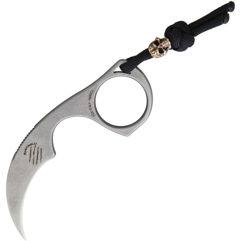 Bastinelli Creations Diagnostic Karambit Bohler N690 Fixed Blade Knife 06Z