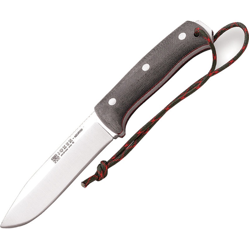 Joker Nomad Green Micarta Bohler N695 Fixed Blade Knife w/ Belt Sheath CV125