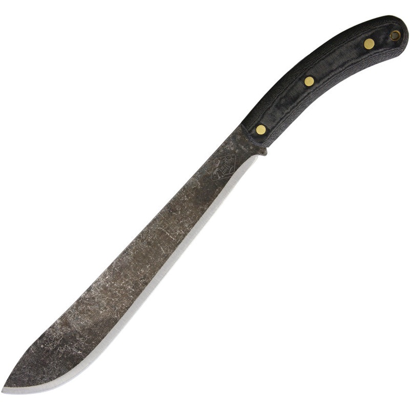 ESEE Darien Machete Black Micarta 1075HC Fixed Blade Knife w/ Belt Sheath DARIEN