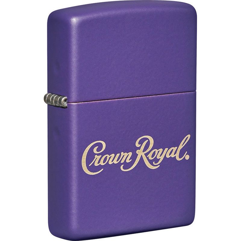 Zippo Crown Royal Purple Windproof Lighter 19979