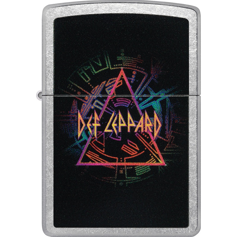 Zippo Def Leppard Street Chrome Windproof Lighter 23773