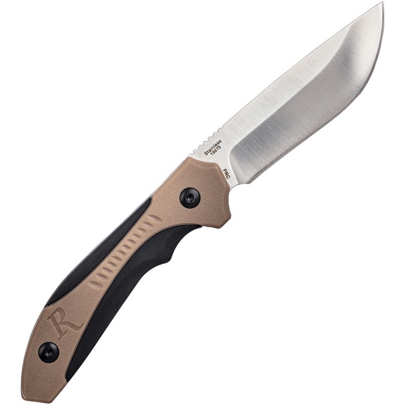Remington Sportsman Skinner Black & Tan Stainless Fixed Blade Knife 15675   - On Sale