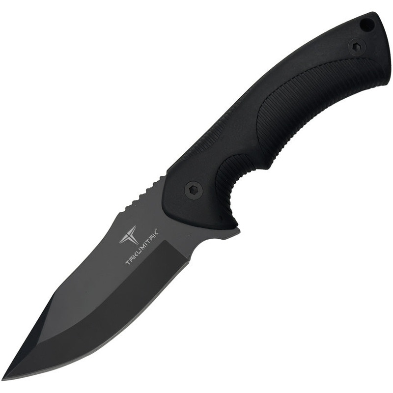 Takumitak Fit Blackout FRN 3Cr13 Stainless Fixed Blade Knife w/ Sheath F306