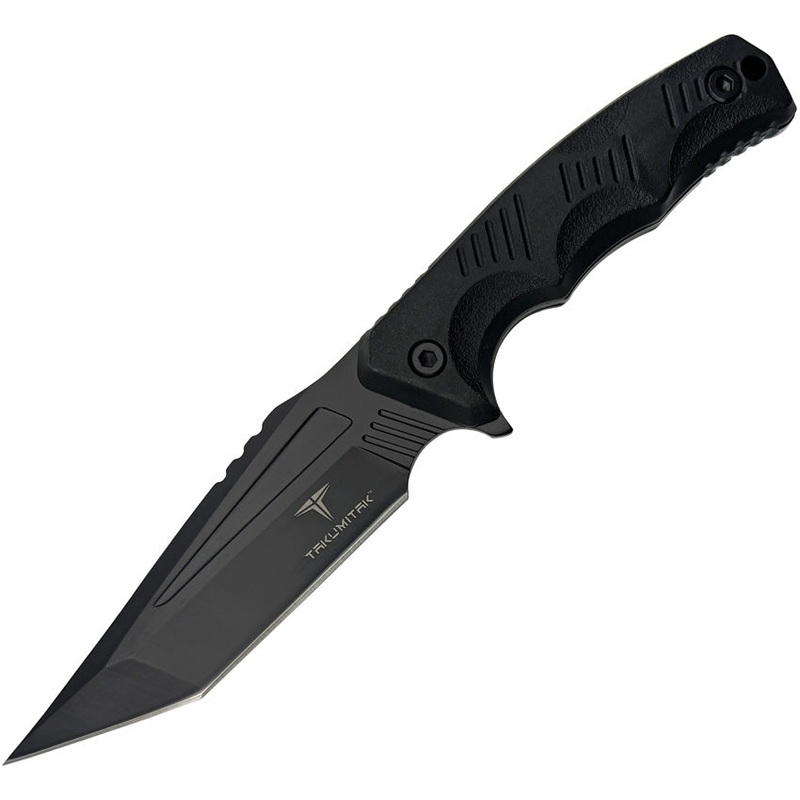 Takumitak Reaper Blackout FRN 3Cr13 Stainless Fixed Blade Knife w/ Sheath F305