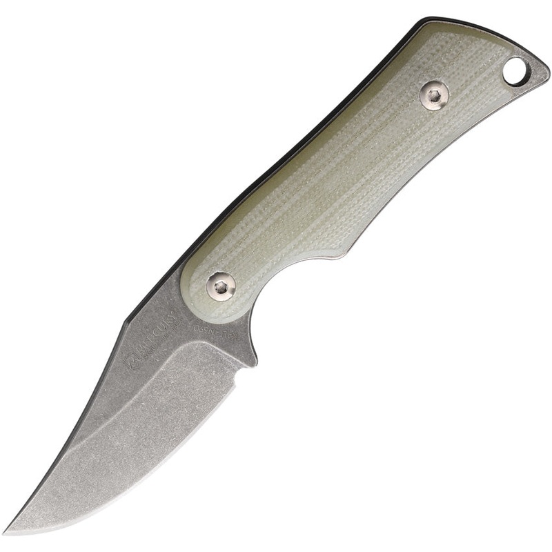 Mercury Kali Jade G10 N690 Clip Point Fixed Blade Knife w/ Sheath 9KALICPNG10   - On Sale