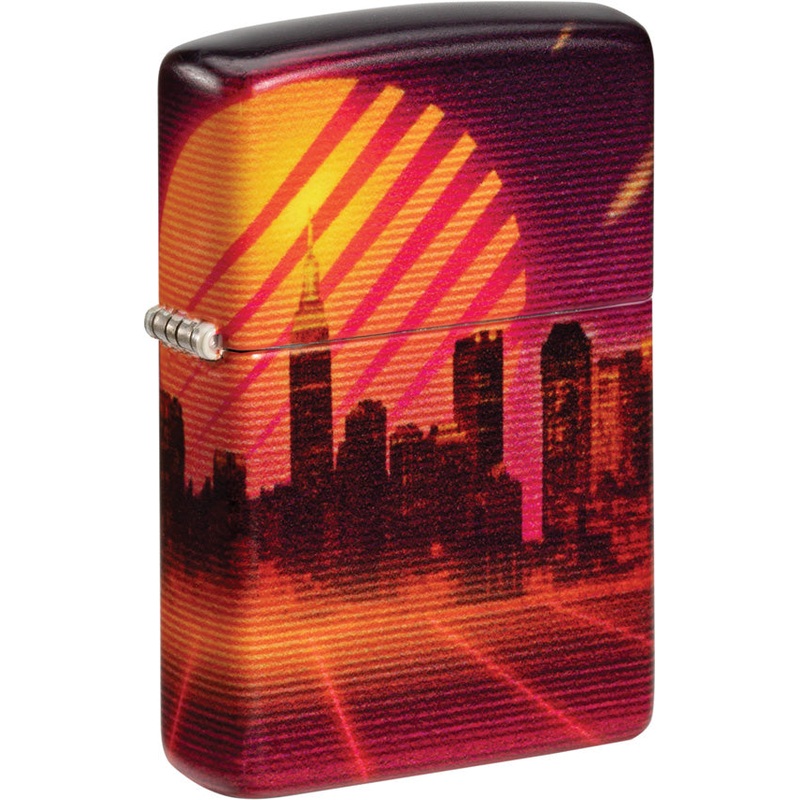 Zippo Cyber City Design Windproof Lighter 73662