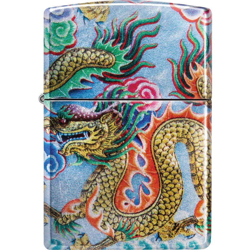 Zippo Dragon Design 540 Multi-Colored Waterproof Lighter 73827