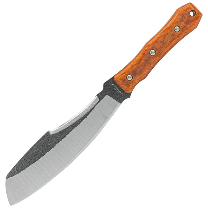 Condor Mountain Pass Surveyor Orange Micarta Stainless Steel Fixed Blade Knife 2018625C