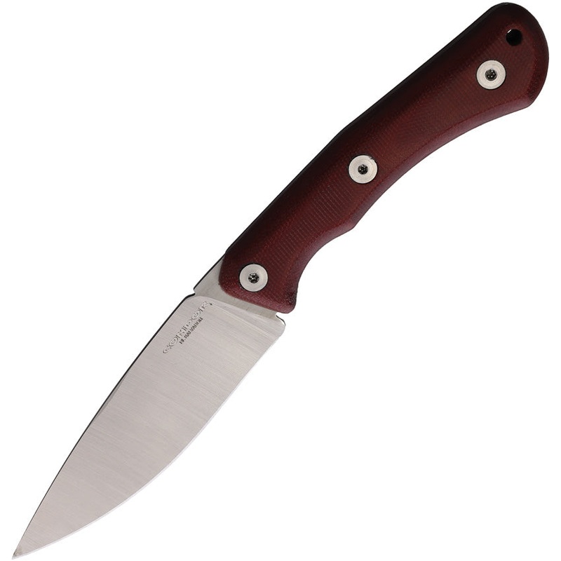 Condor Sport X.E.R.O. Campfire Red Micarta 14C28N Stainless Fixed Blade Knife 284443SK