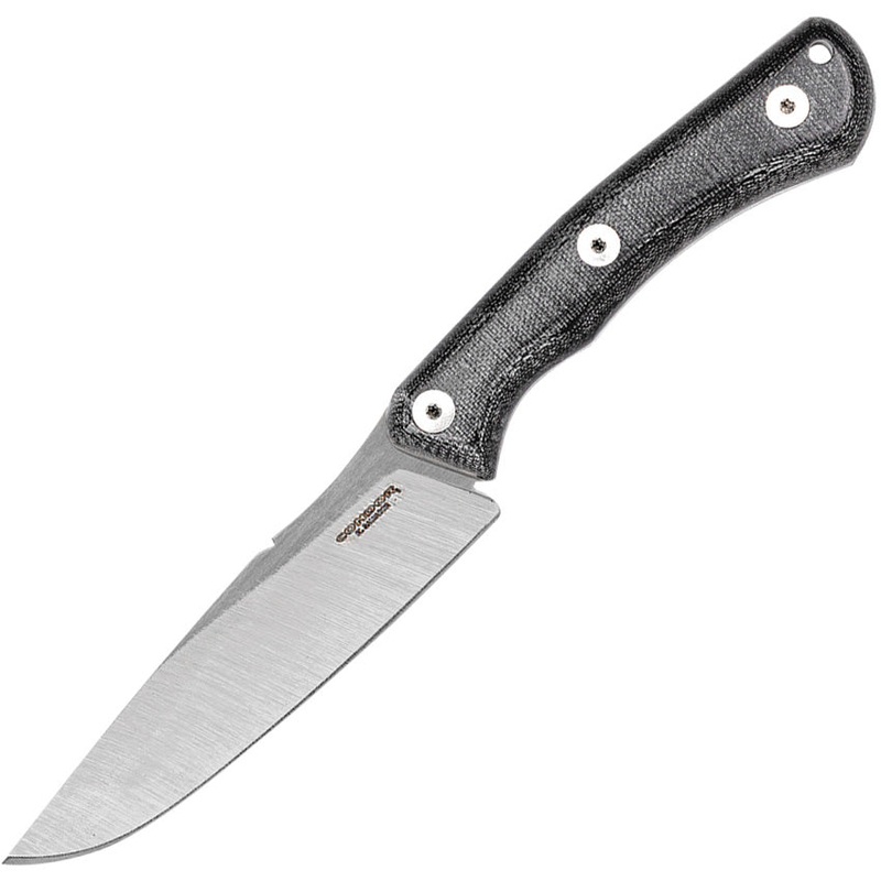 Condor Sport XERO Dart Black Micarta 14C28N Stainless Steel Fixed Blade Knife 284345SK
