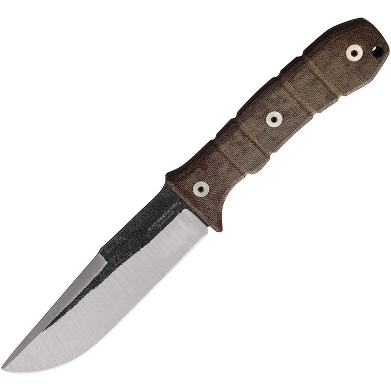Condor Tactical P.A.S.S. Chute Brown Micarta 440C Stainless Fixed Blade Knife 18271054C