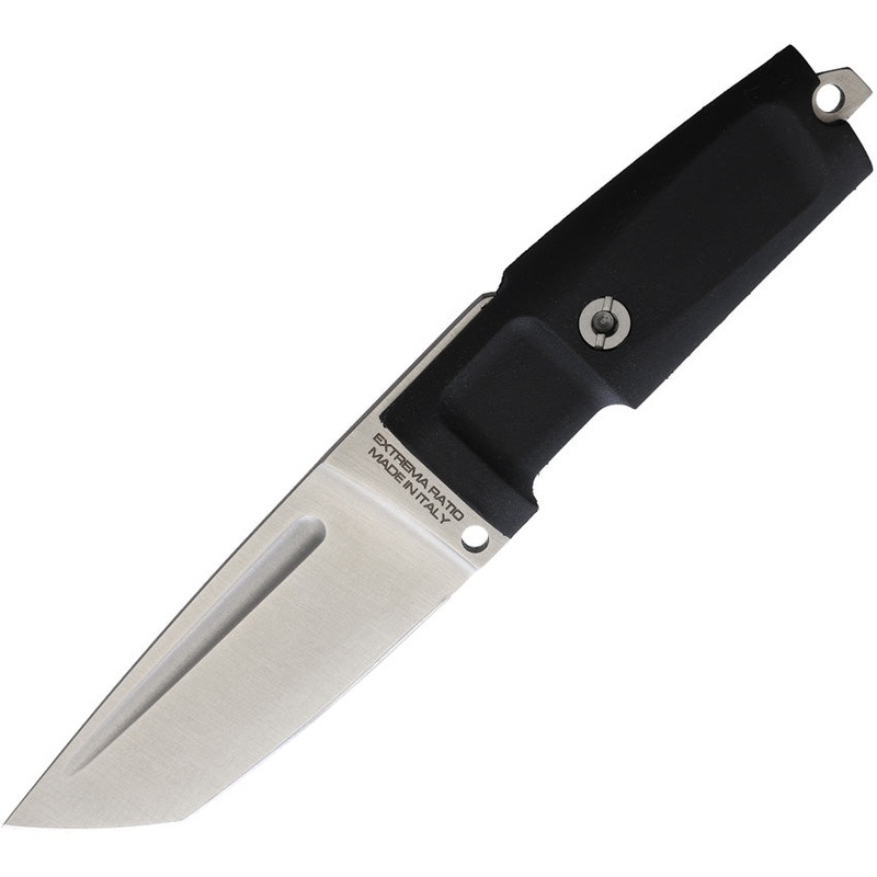 Extrema Ratio T4000 C Black Bohler N690 Fixed Blade Knife w/ Belt Sheath 0434SAT