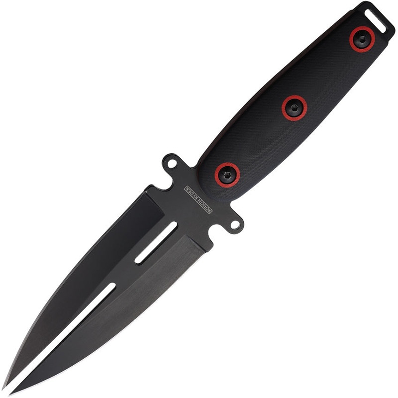 Rough Ryder Back-Up Black & Red G10 Stainless Fixed Blade Boot Knife 2395- On Sale