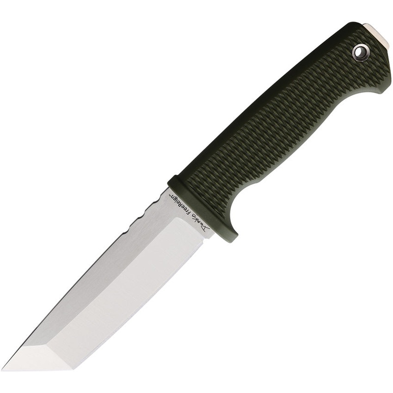Demko FreeReign OD Green AUS-10A Stainless Tanto Fixed Blade Knife 09621