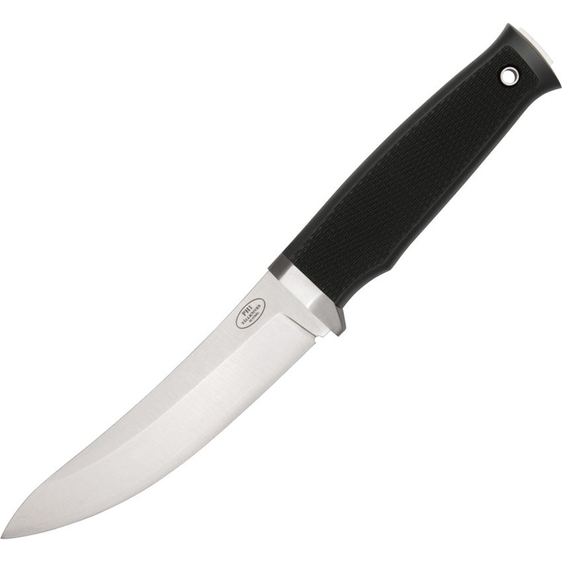 Fallkniven PHK Professional Hunter Black Thermorun 3G Steel Fixed Blade Knife w/ Sheath PHKZ
