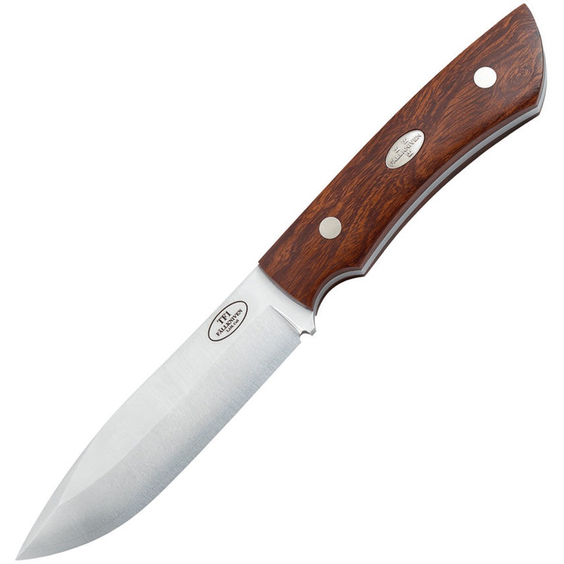 Fallkniven Taiga Forester 1 Ironwood Laminate Cobalt Fixed Blade Knife w/ Sheath TF1Z