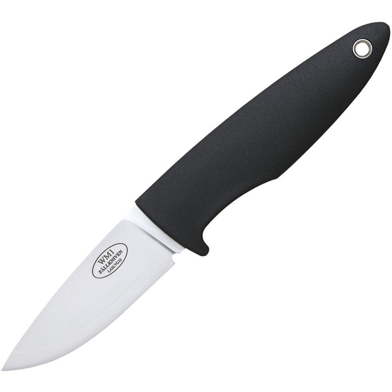 Fallkniven WM1 Sporting Black Thermorun VG-10 Stainless Fixed Blade Knife w/ Sheath WM1L