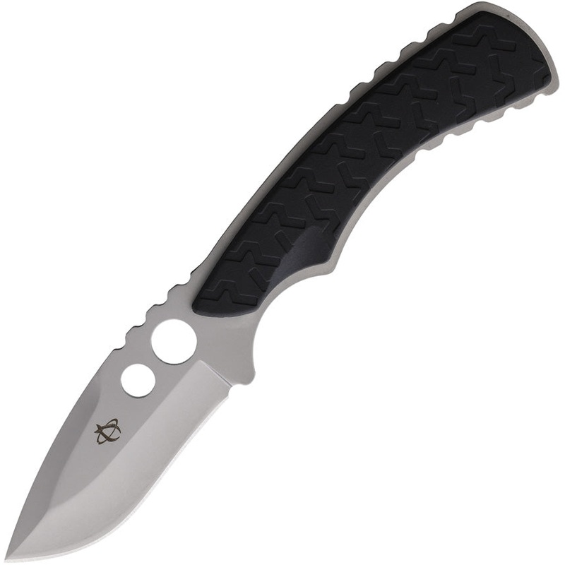 Mantis The Principal Black Rubber Stainless 154CM Fixed Blade Knife w/ Sheath TA2CM   - On Sale