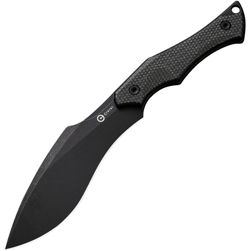 Civivi Vaquita II Dark Green Micarta Nitro-V Mini Fixed Blade Neck Knife 047C3