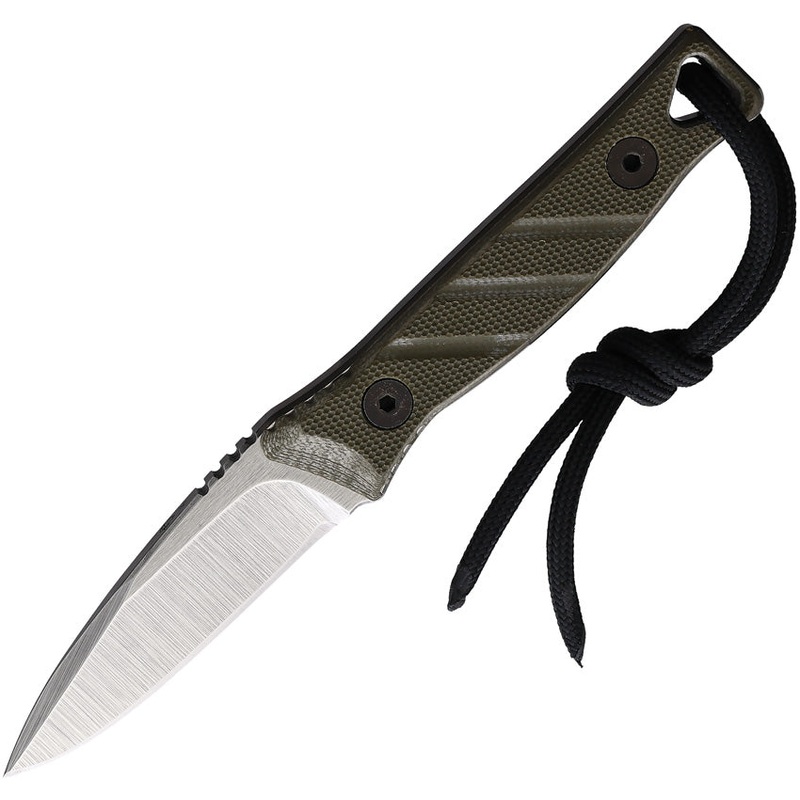 Medford Necromancer OD Green G10 S35VN Stainless Fixed Blade Knife 117STQ10KO