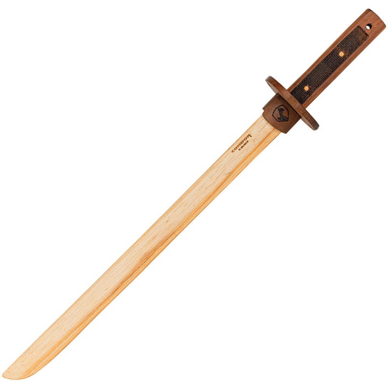 Condor Kondoru Wakazashi Walnut Wood Burnt Hickory Sword 103118W