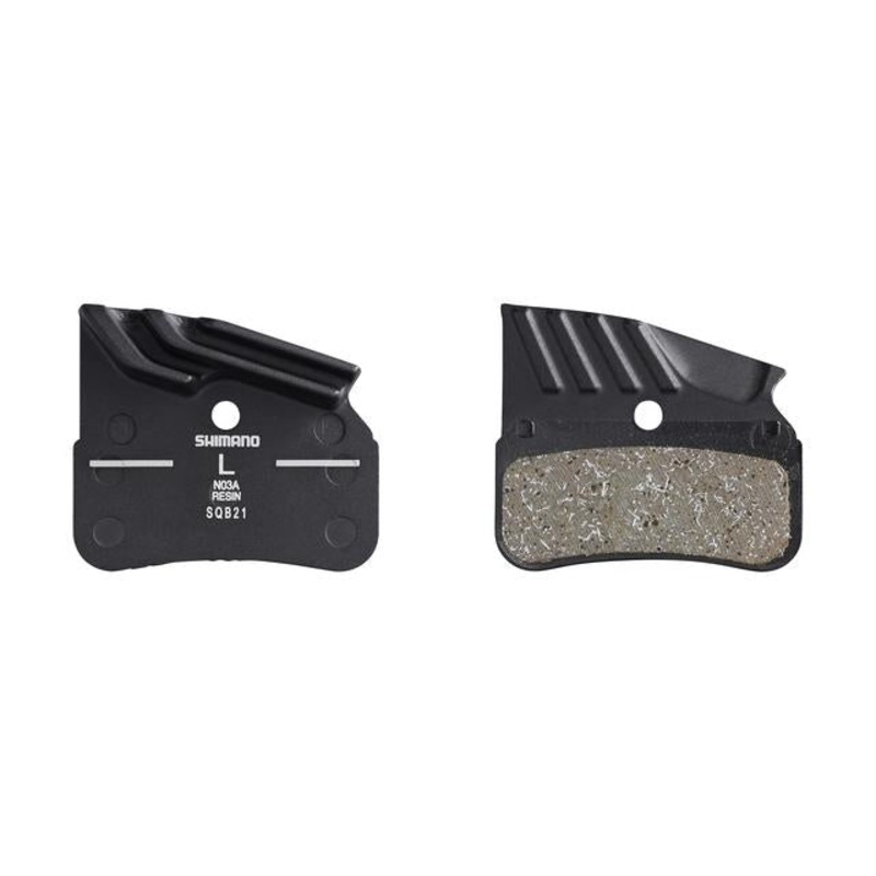 N03A-Rf Resin Pad W/Fin & Spring, 1 Pair