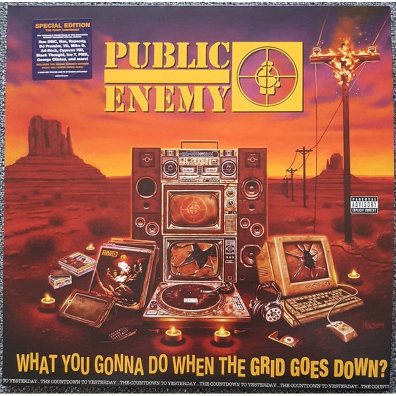 Public Enemy  What You Gonna Do When The Grid Goes Down? Vinyl LP Record