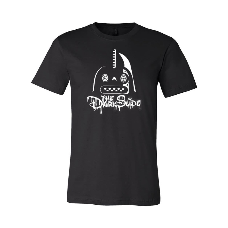 The Dark Slide "Vader Head Logo" (Glow-in-the-Dark) T-Shirt