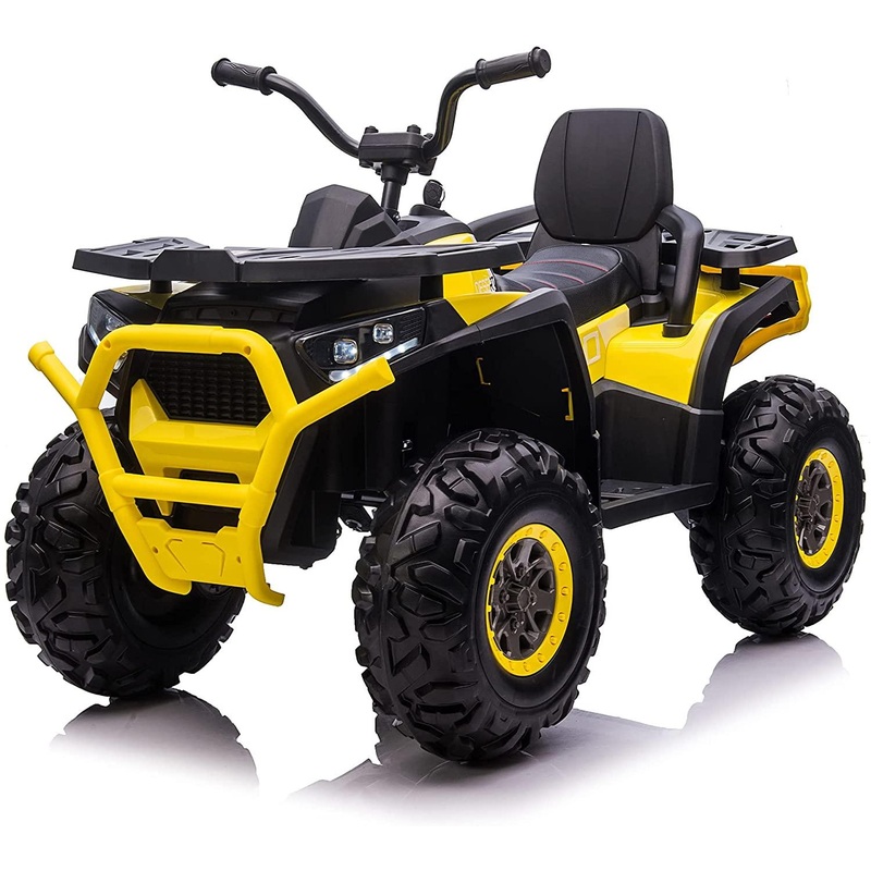 12V Kids Electric 4-Wheeler ATV Quad Ride On Car with LED Light, Music, Horn, USB/TF/MP3
