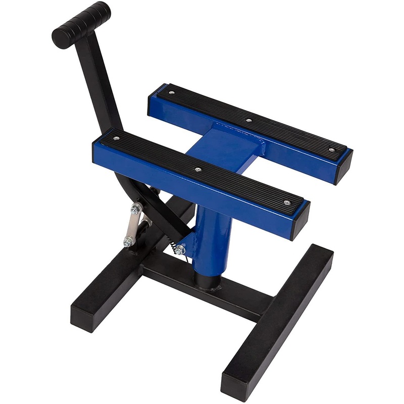 330LB Motorcycle Dirt Bike Stand Rack Lift Hoist Table Height Adjustable Lifting Stand